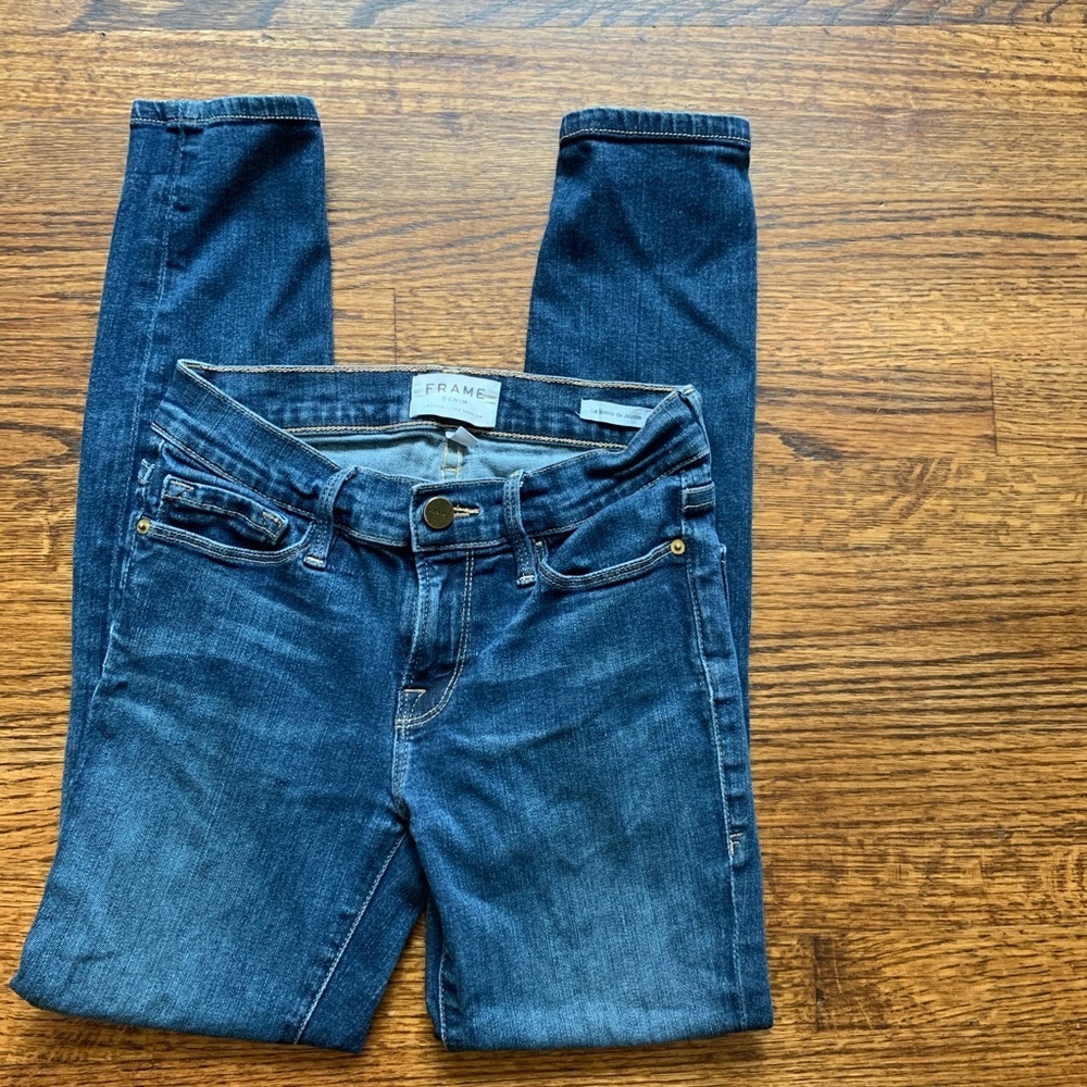 Frame denim Le skinny de jeanne in Dame - Picture 2 of 7